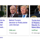 Screenshot from Google results for “Trump news” at 6:36am ET this morning